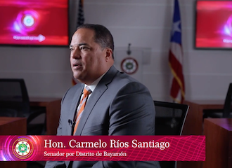 El senador del distrito de Bayamón, Carmelo Ríos Santiago, comparte información sobre el acceso a la salud y otros temas.